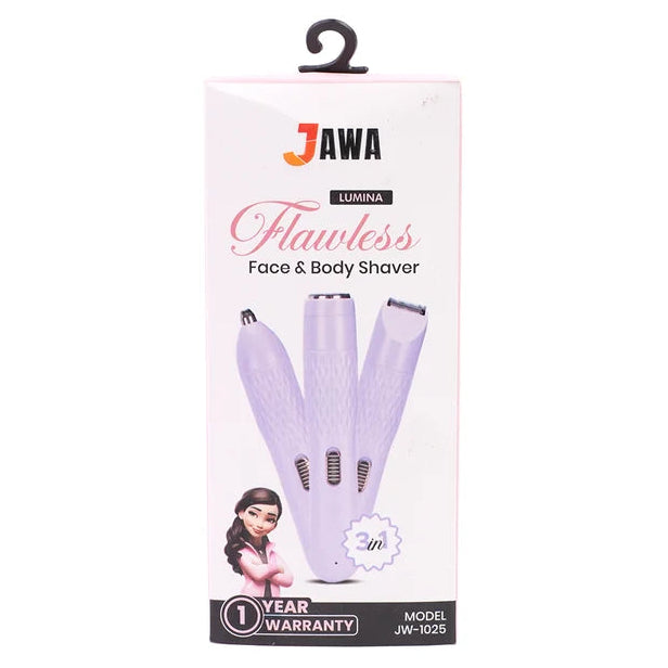 JAWA LUMINA 3-IN-1 FACE & BODY SHAVER JW-1025
