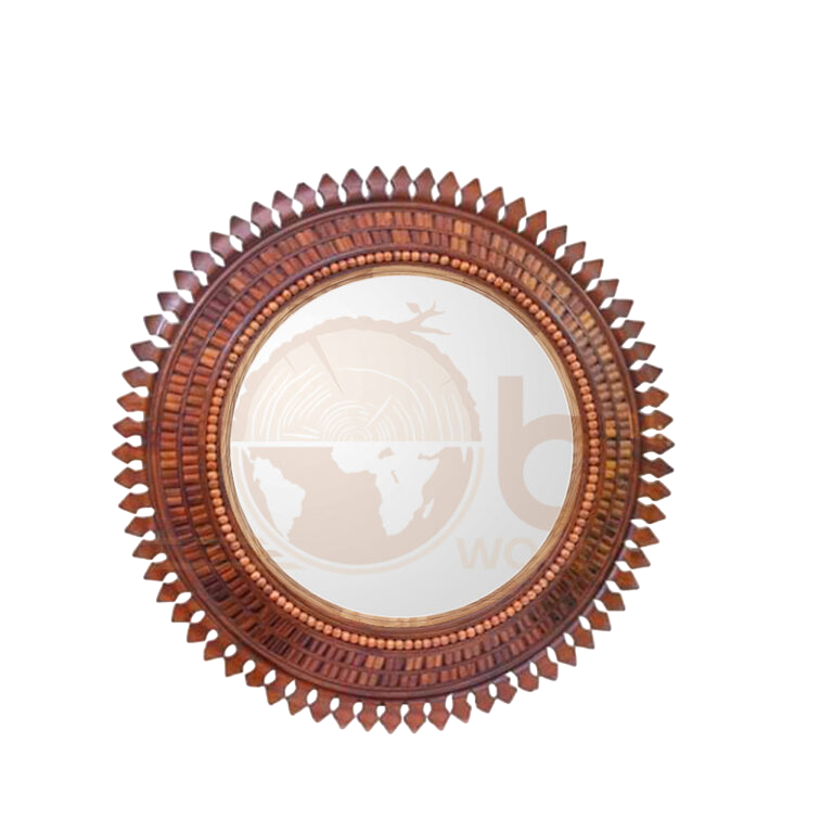 Wooden Mirror Frame round