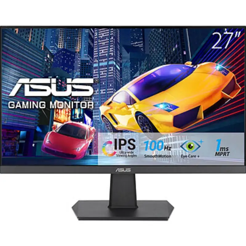 Asus VA27EHF 27" FHD IPS 100Hz Eye Care Gaming Monitor 2 Years  Warranty