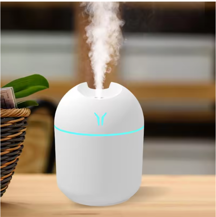 250ML USB Mini Air Humidifier Aroma Essential Oil Diffuser For Home Car Ultrasonic Mute Mist Maker Diffuser with LED Color Lamp