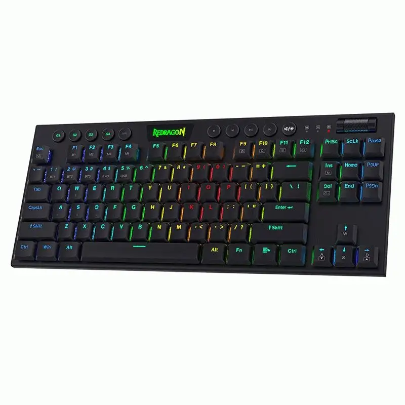 Redragon K621-RGB TKL Horus Wireless RGB Mechanical Keyboard