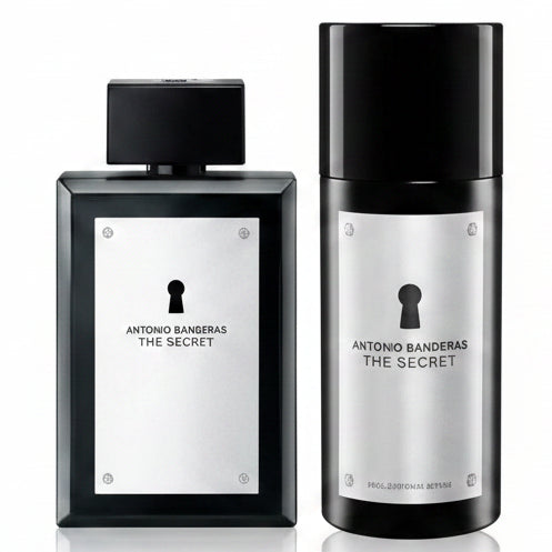 Antonio Banderas The Secret Gift Set for Men - EDT 100ml + Deodorant Spray 150ml (8411061074558)