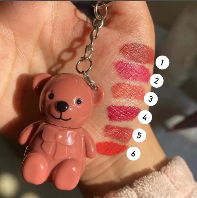 Mocallure Teddy Key Chain – Cute & Soft Charm for Bags & Keys | A.G Collection