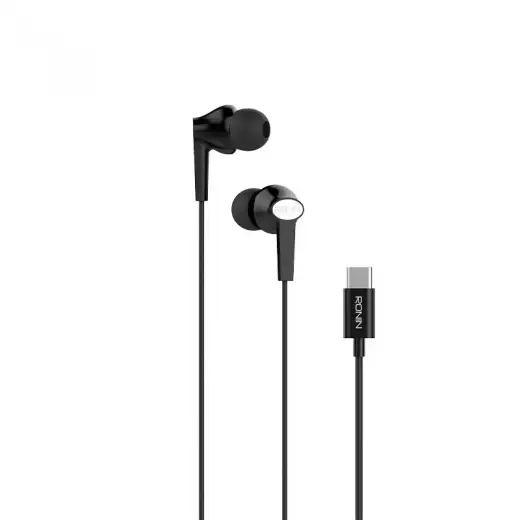Ronin R-29 Handsfree Type-C | Immersive Sound | 10mm driver | 1.2m Flexible Cable