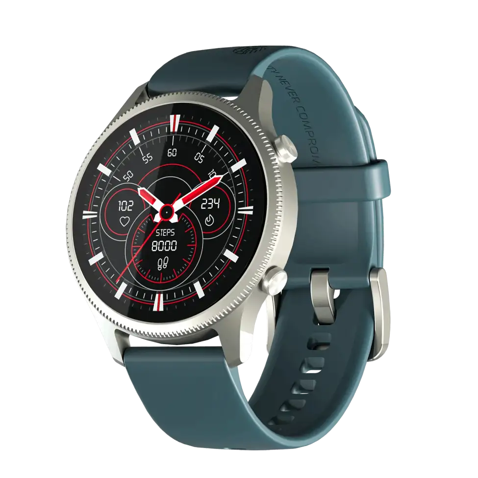 Ronin R-010 Smart Watch Amoled Display | AOD | Metallic Finish