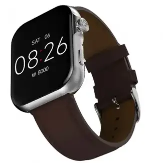 Ronin R-09 Ultra Smart Watch Faux Leather | Amoled Display | Always On Display