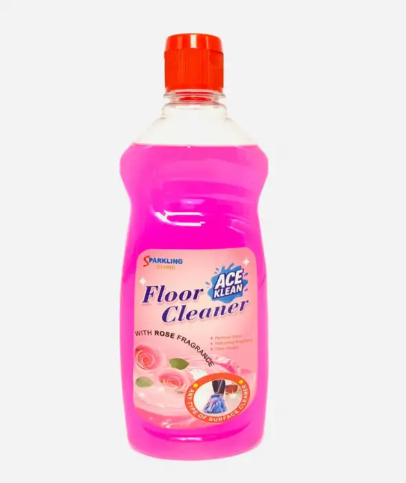 Ace Klean Floor Cleaner 500ml – Rose Fragrance, Deep Cleaning & Stain Removal