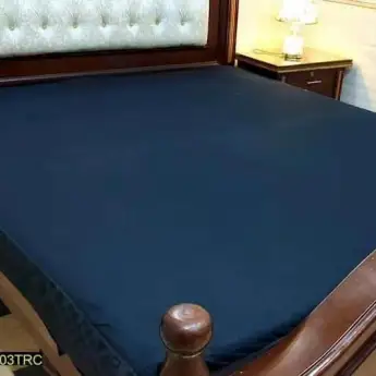 King Size Waterproof Bed Cover – Premium Mattress Protector | Soft, Breathable & Durable