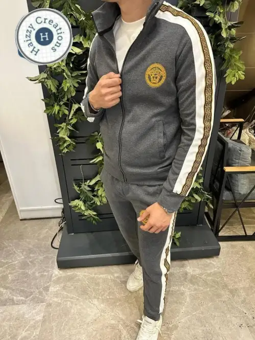 Gucci Stripe Style 2-Pcs Tracksuit Winter Comfortable Fabric