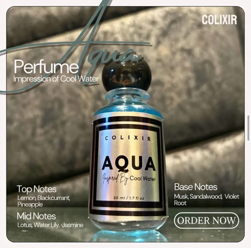 Aqua – Impression of Cool Water | Fresh & Long Lasting Perfume for Men