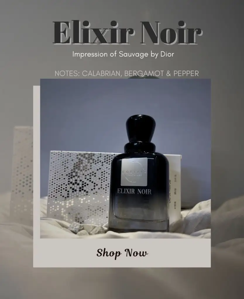 Elixir Noir 100ml – Dark, Bold & Magnetic Signature Scent