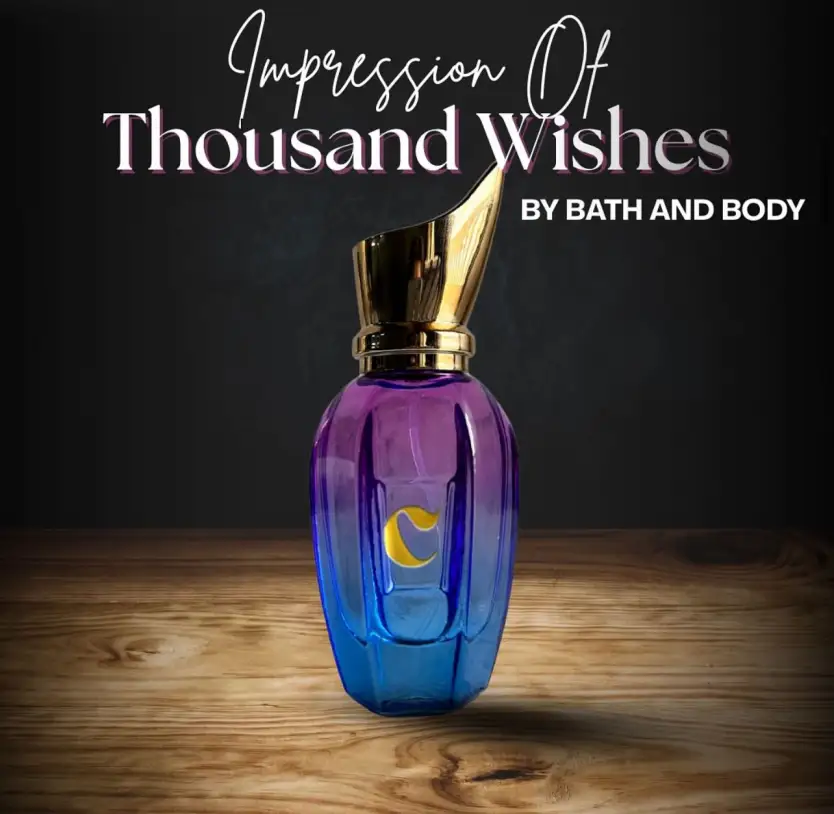 Pocket perfume- impression of thousand wishes by bath and body- 30ml
