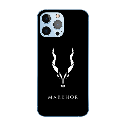 Customized Mobile Case for Apple iPhones (Markhor-Design)