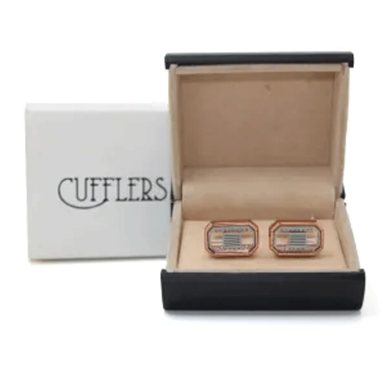 Cufflers Most Popular Cufflinks for Mens Shirt with a Gift Box – CU-2004