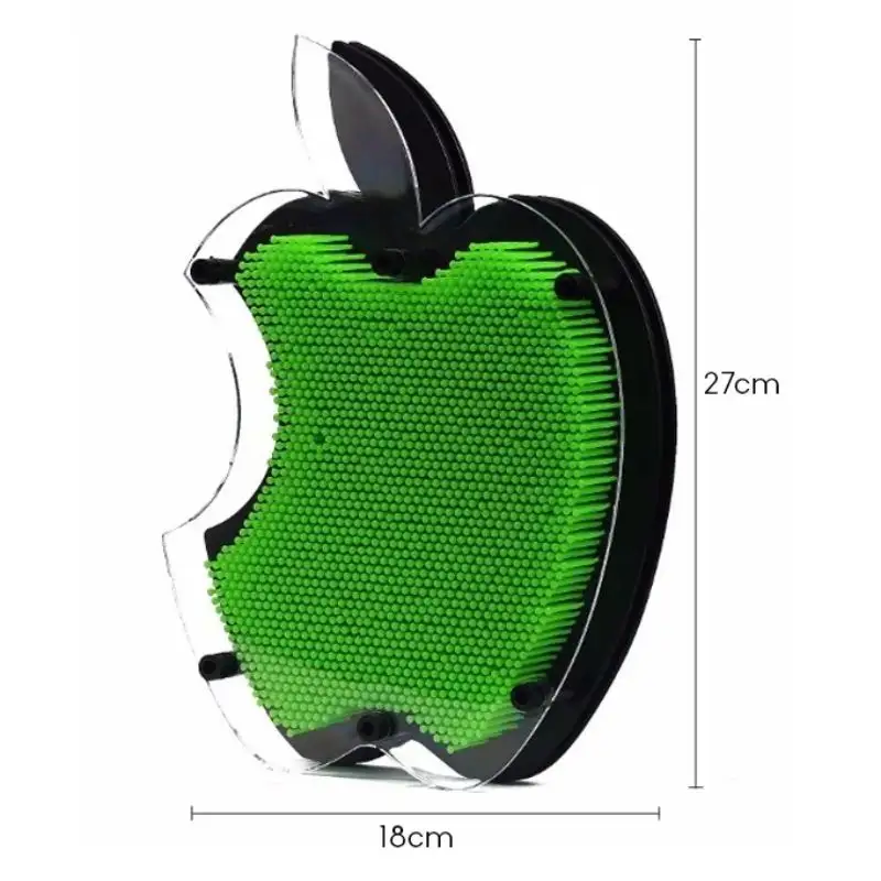 Pinart 3-Dimensional Pin Sculpture 3D Pin Art Impressions Sculpture Play Toy – Size Approx. 11 inch – Apple Shape – Random Color No Ratings