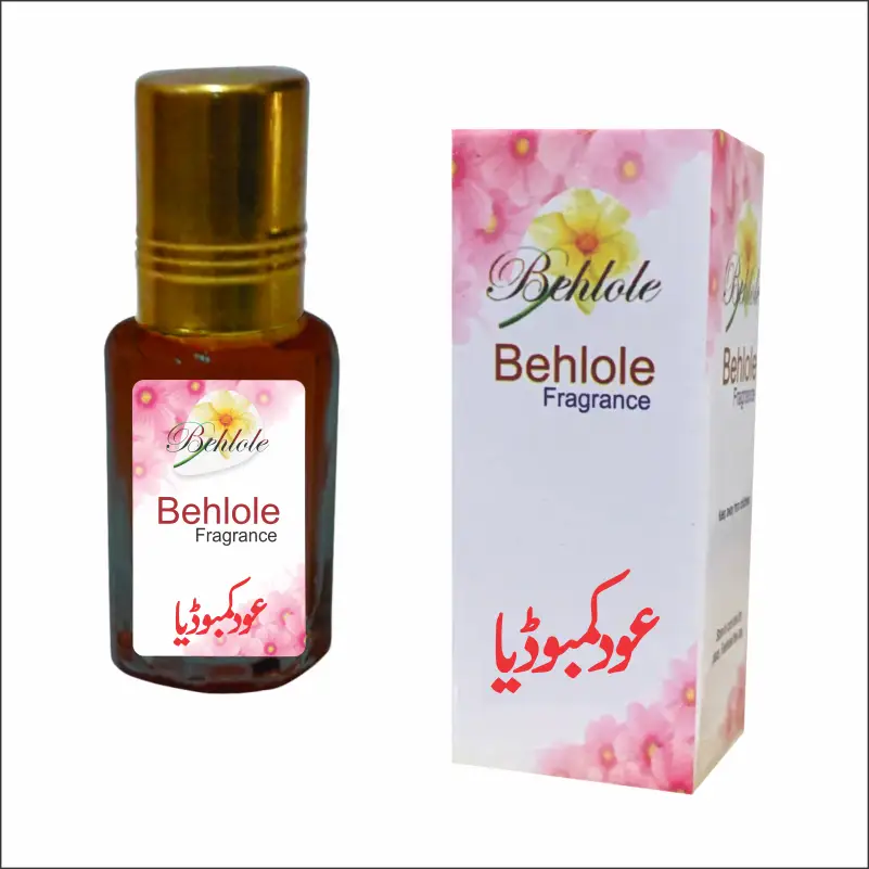 Attar Oudh Kambodia 12 ml - Alcohol free Attar - Original attar By Behlole