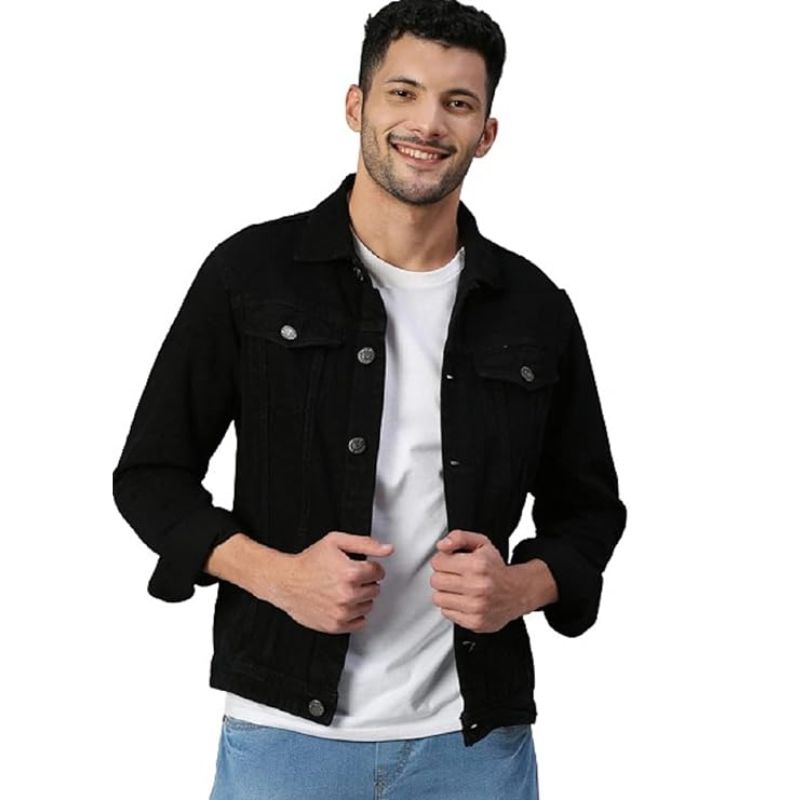 Aesthetic Gen Black Denim Jacket -Unisex