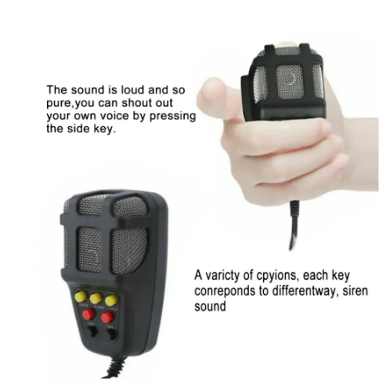 7 Sound Car Electronic Warning Siren