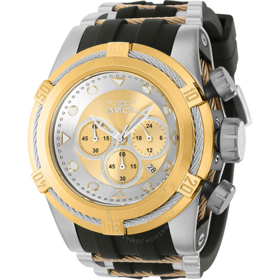 Invicta Bolt Chronograph Quartz Gold Dial Men's Watch