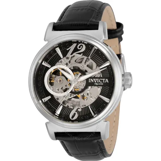 Invicta Objet D Art Automatic Black Dial Men's Watch 30461