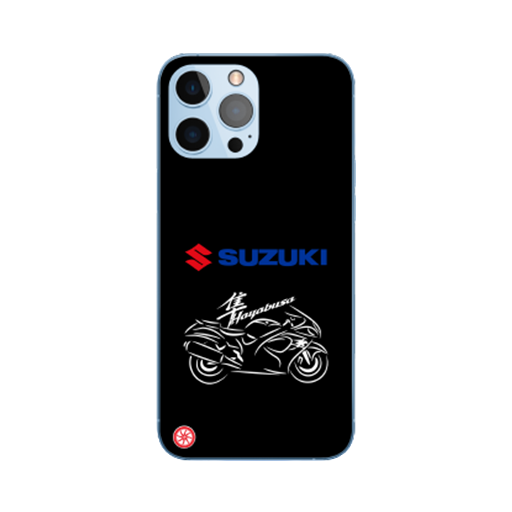 Customized Mobile Case for Apple iPhones (Suzuki-Hayabusa Design - PW)