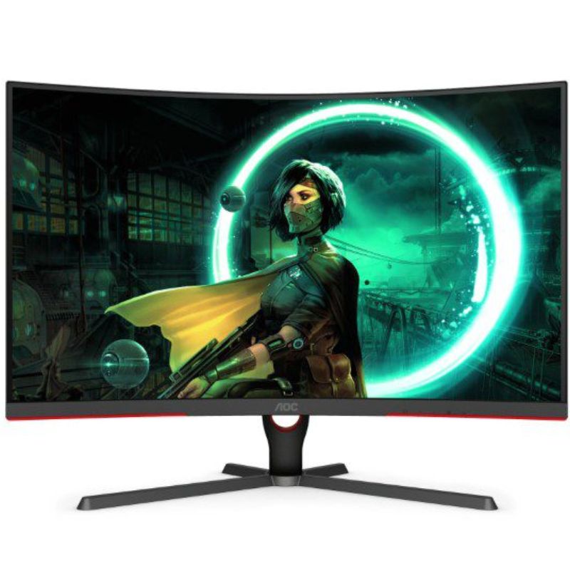 Aoc 3-Sided Framless Curved Gaming LED 32" CQ32G3SE