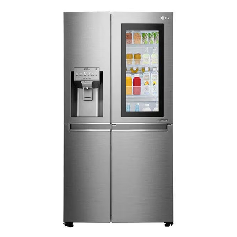 LG GR-X257CQVV Side By Side Door Inverter Refrigerator 24 Cubit Feet Refrigerator With Official Warranty