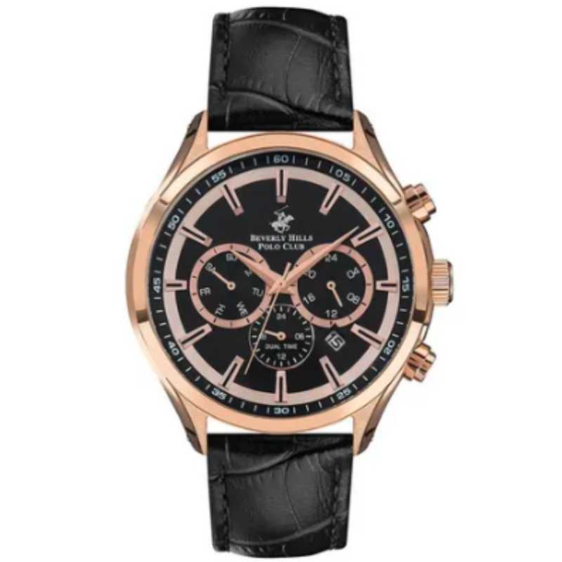 Beverly Hills Polo Club Men's Chronograph Black Dial Watch - BP3112X.451