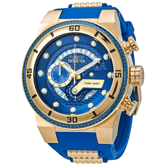 Invicta S1 Rally Chronograph Blue Dial Men's Watch