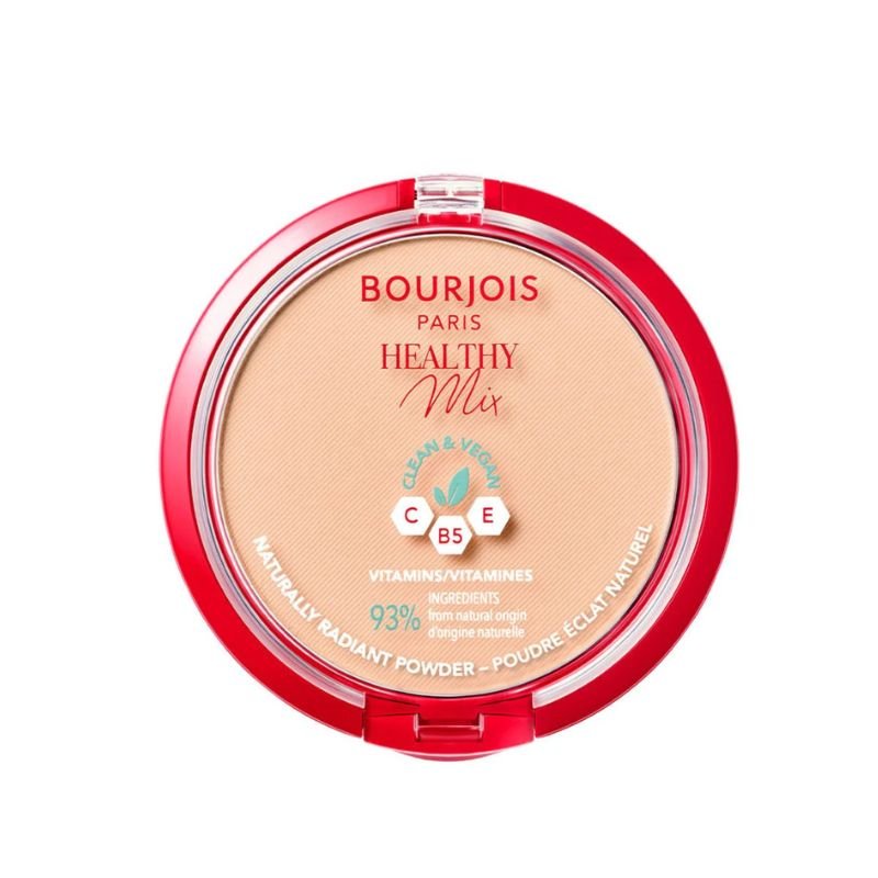 Bourjois Healthy Mix Clean & Vegan Compact Poeder - 02 Vanilla (3616303915117)
