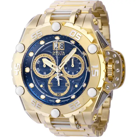 Invicta Flying Fox Chronograph Quartz Blue Dial Men's Watch