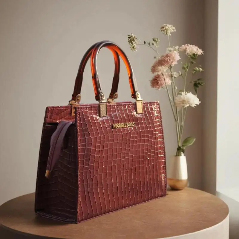 Brown Fancy Handbag