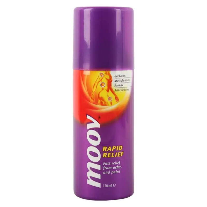 Moov Rapid Relief From Aches And Pains Spray 150ml IMPORTED