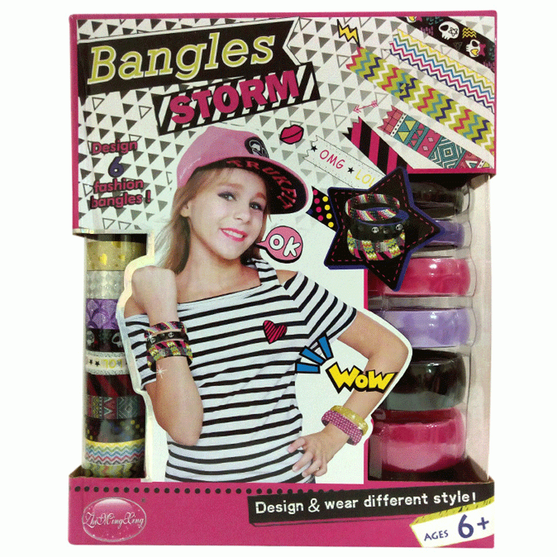Girls Fashion Designer – 6 Bangles Set.