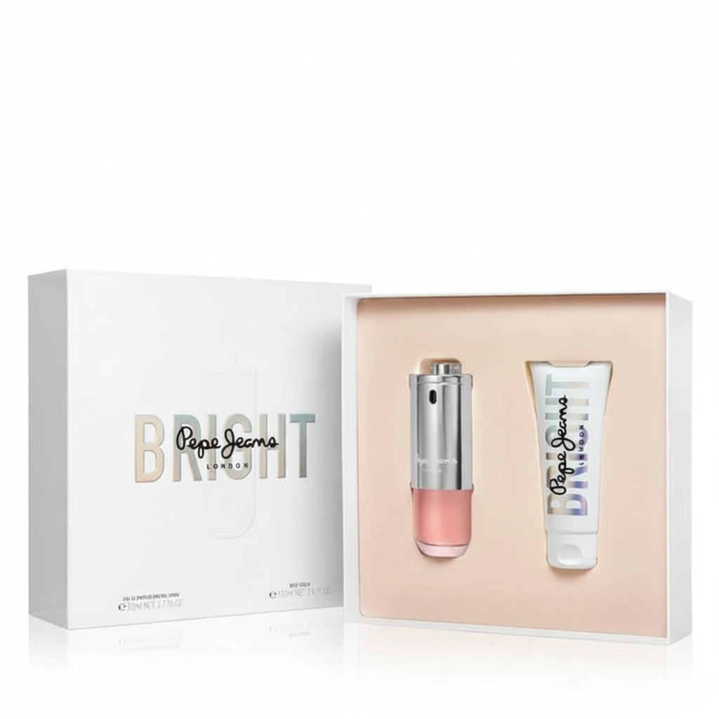 Pepe Jeans Bright For Her Set EDP 80ml + Body Lotion 100ml (8436581947205)