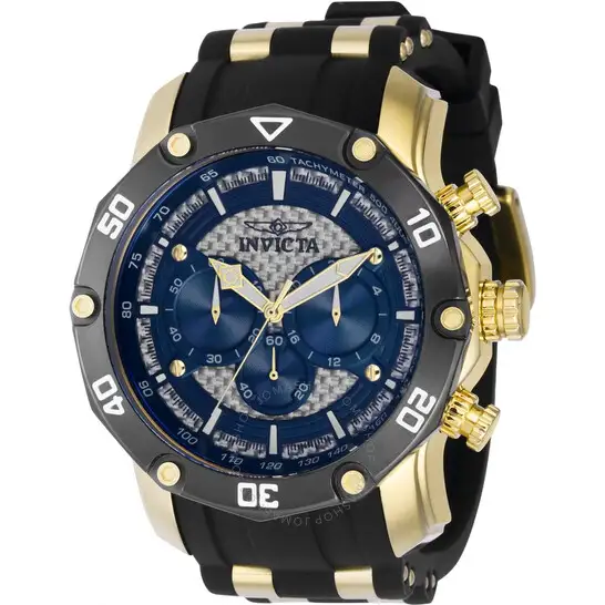 Invicta Pro Diver Chronograph Quartz Blue Dial Men's Watch 37721