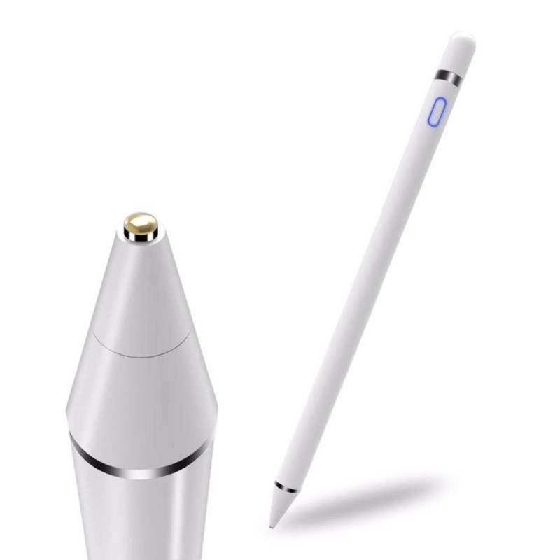 Universal Active Stylus Pen 2262 Rechargeable Digital Touch Pencil Fine Tip Precision Writing Drawing Note Taking Capacitive Touchscreen Tablet Phone Laptop USB Fast Charging Magnetic Portable Office 