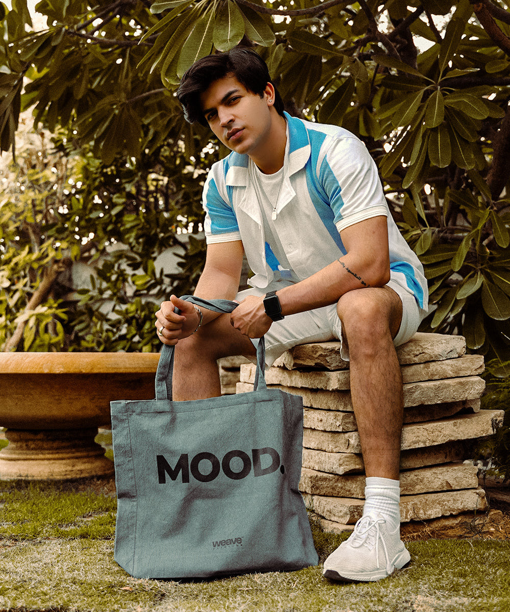Weave Wardrobe MOOD Essence Steel Tote Bag