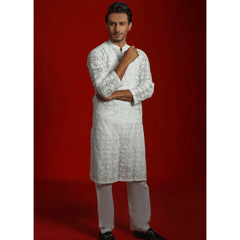 Kurta Corner Designer Kurta Pajama NT-2