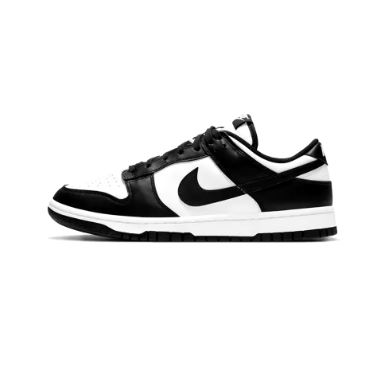 Nike Dunk Retro Black White Skateboarding Shoes for Men and Women – Classic SB Running Sneakers with Genuine Leather, Non-slip Sole, and Maximum Comfort