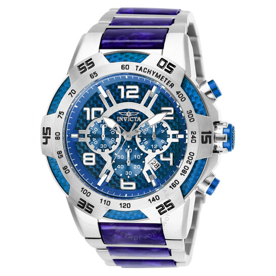 Invicta Speedway Chronograph Blue Dial Men's Watch 25503