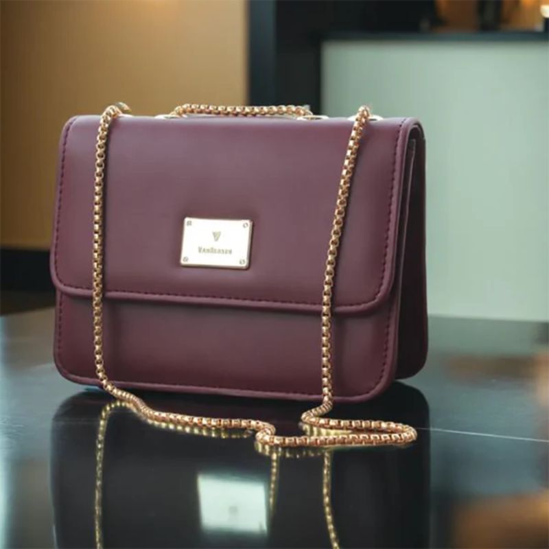 Maroon Fancy Shoulder Bag for women