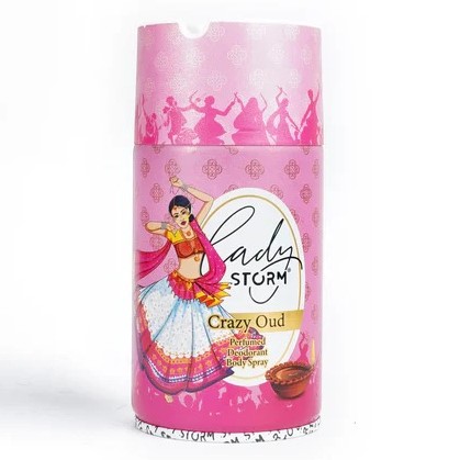 Glowence Super Storm Body Spray Crazy Oud For Women 250ML