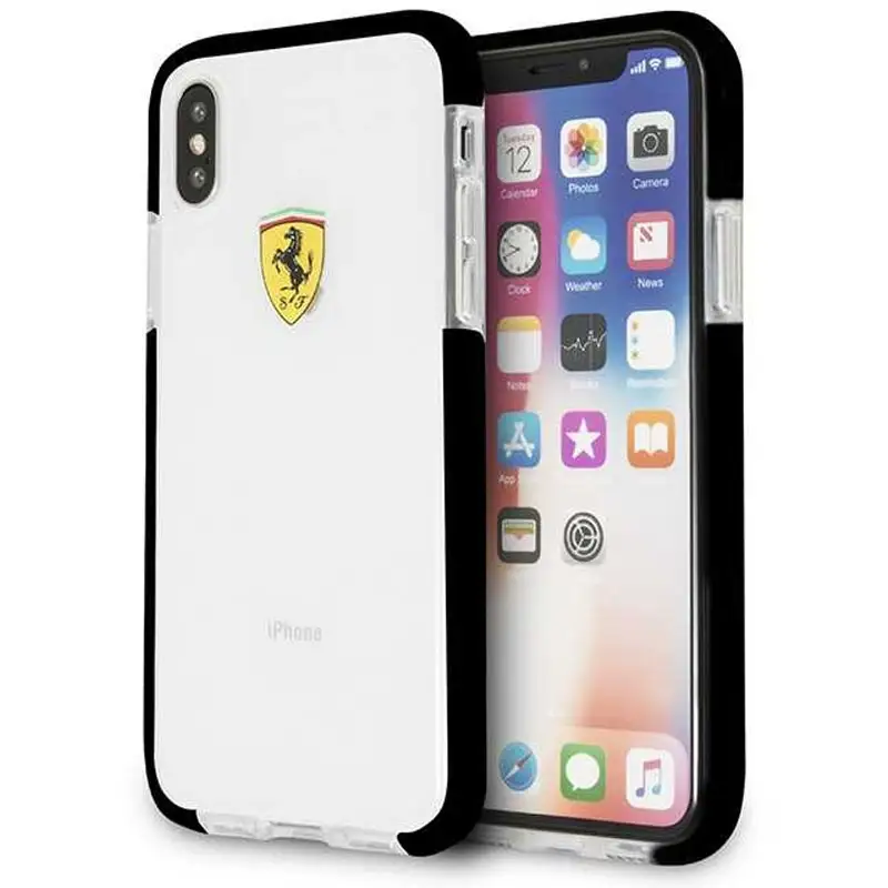 Ferrari Shock Proof Transparent Hard Case for iPhone