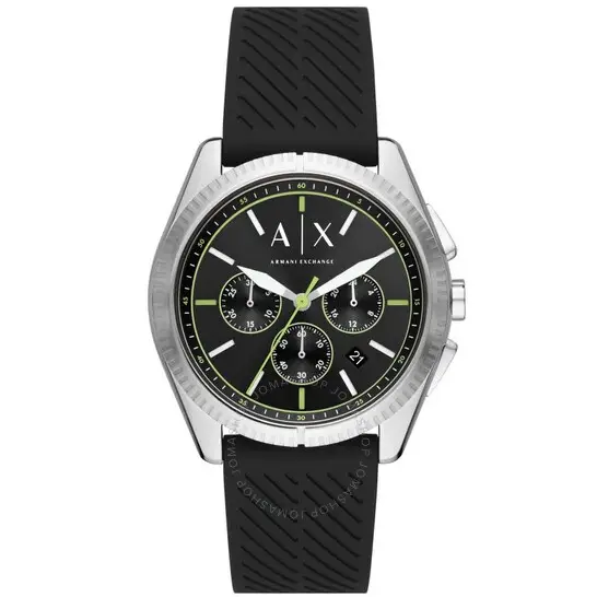 Armani Exchange Giacomo Chronograph Quartz Black Dial Men's Watch
