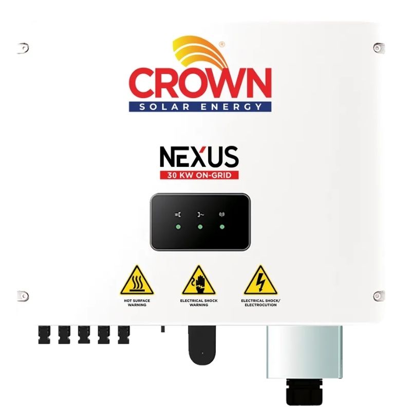 Crown Nexus 30kW On-Grid Solar Inverter (IP66) With Official Warranty