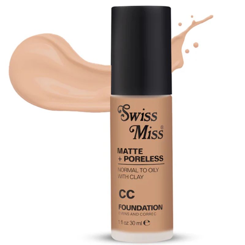 Swiss Miss Matte Poreless Foundation Almond SM 05
