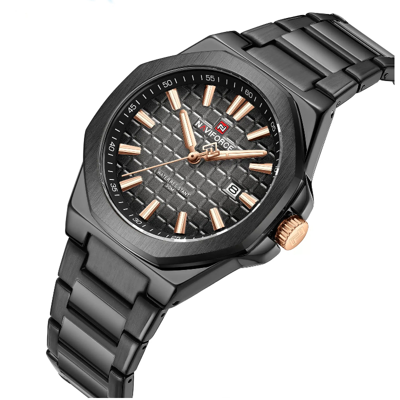 NaviForce NF 9258 Signature Textured Date With Official Warranty