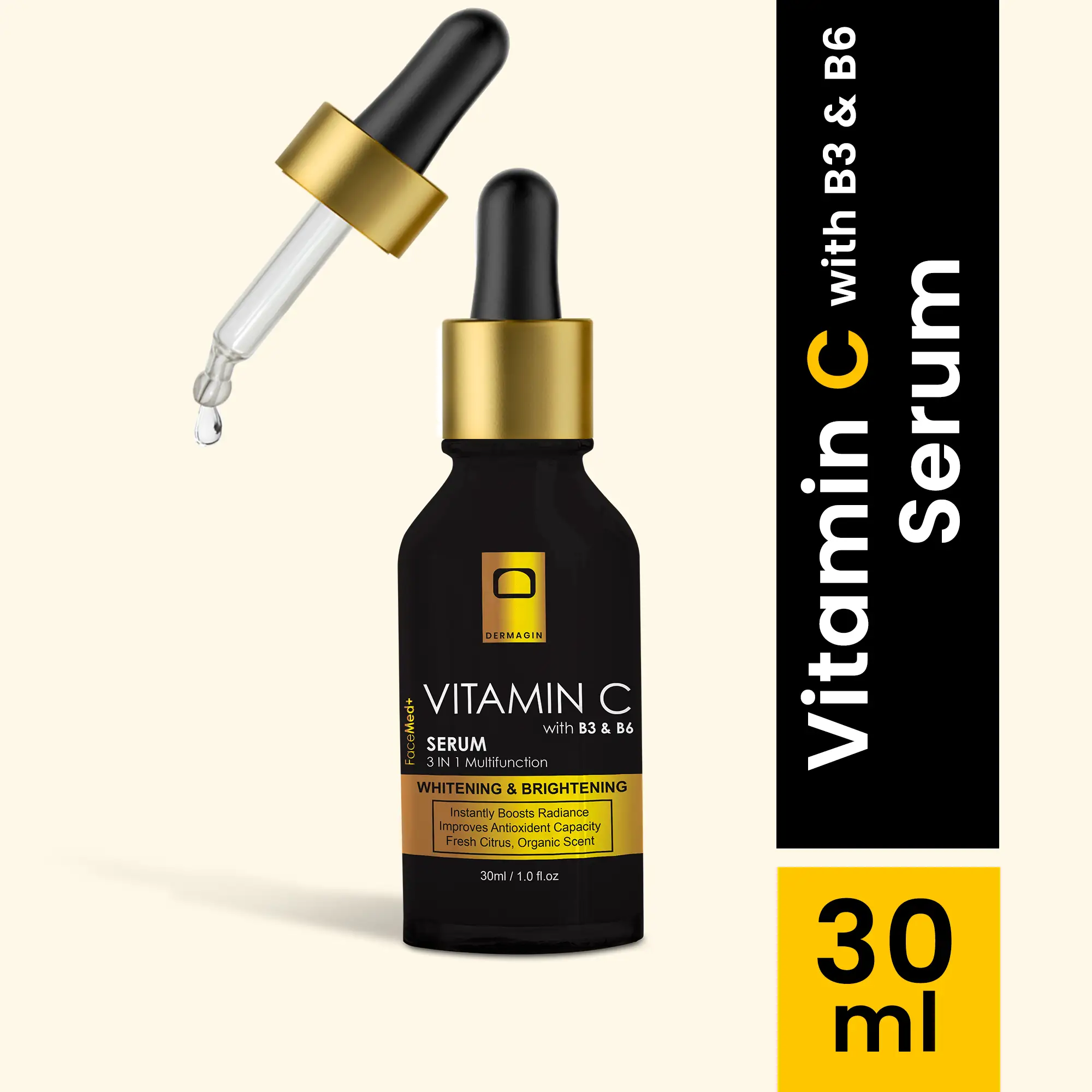 Vitamin C with Vitamin B3 & B6 Face Serum 30ml