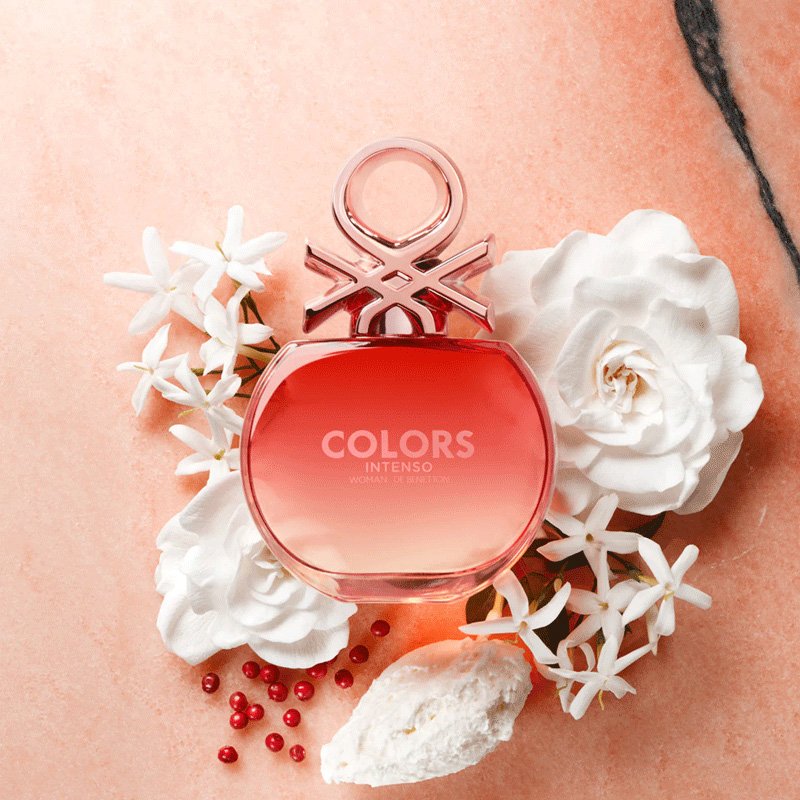 Benetton Colors Rose Woman Intenso EDP 80ml